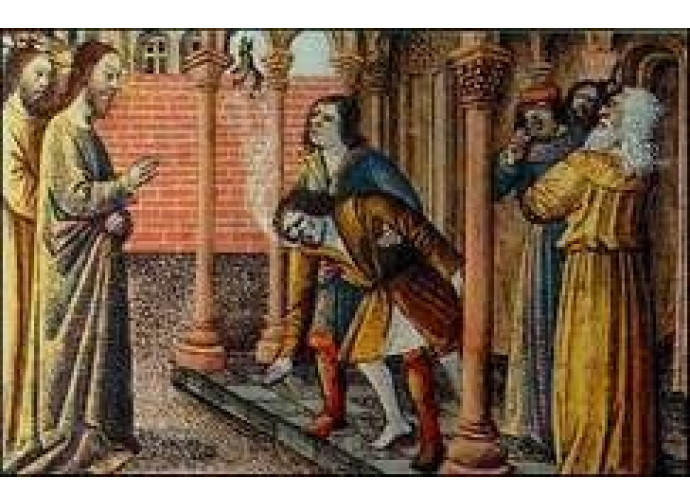 gesù e indemoniato gesù e indemoniato